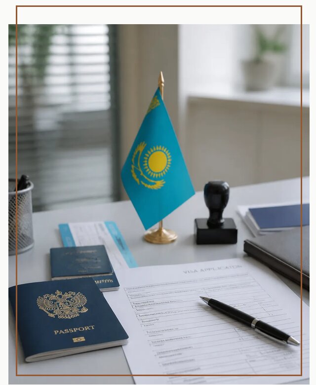 Оформление визы в Казахстан для поездки и работы в Чебаркуле
